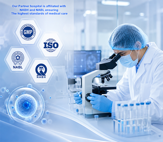 Medical accreditation and certification logos